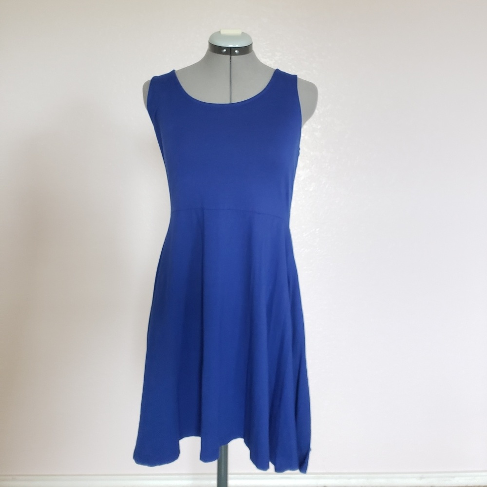 Navy blue mini dress